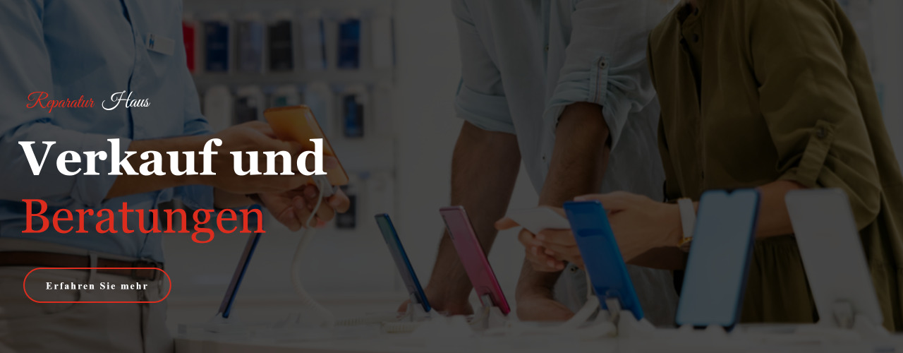 Verkauf und Beratungen